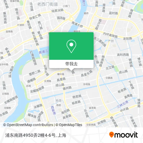 浦东南路4950弄2幢4-6号地图