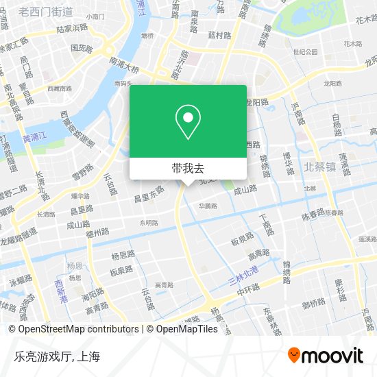 乐亮游戏厅地图