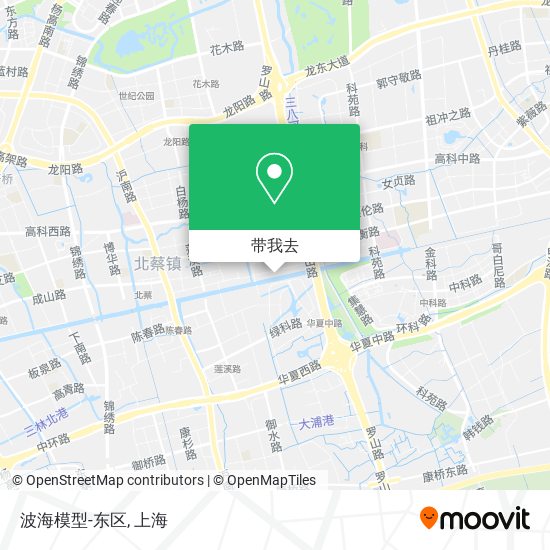 波海模型-东区地图
