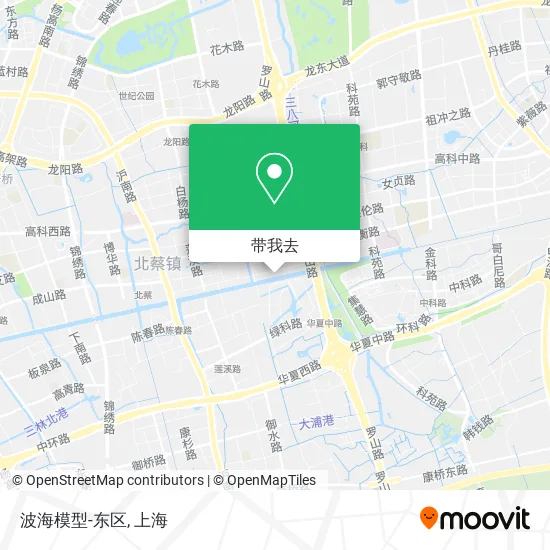 波海模型-东区地图