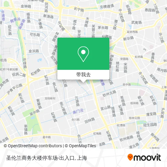 圣伦兰商务大楼停车场-出入口地图