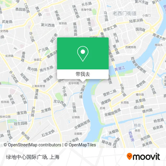 绿地中心国际广场地图