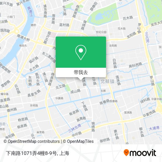 下南路1071弄4幢8-9号地图