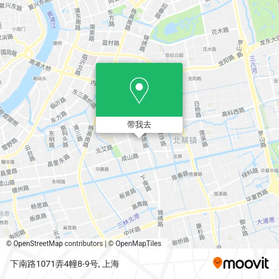 下南路1071弄4幢8-9号地图