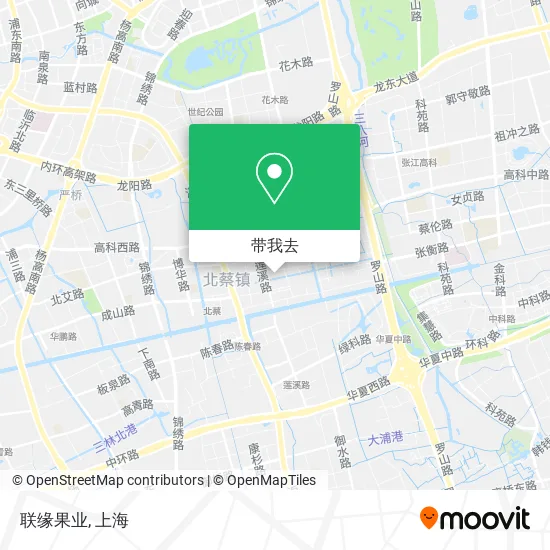 联缘果业地图