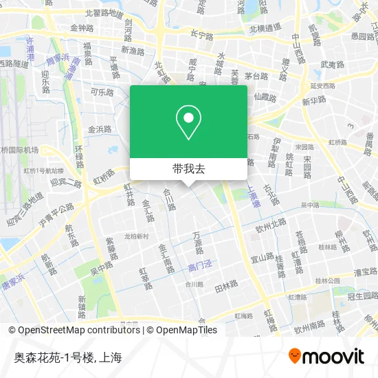奥森花苑-1号楼地图