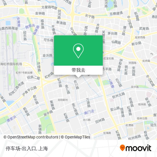 停车场-出入口地图