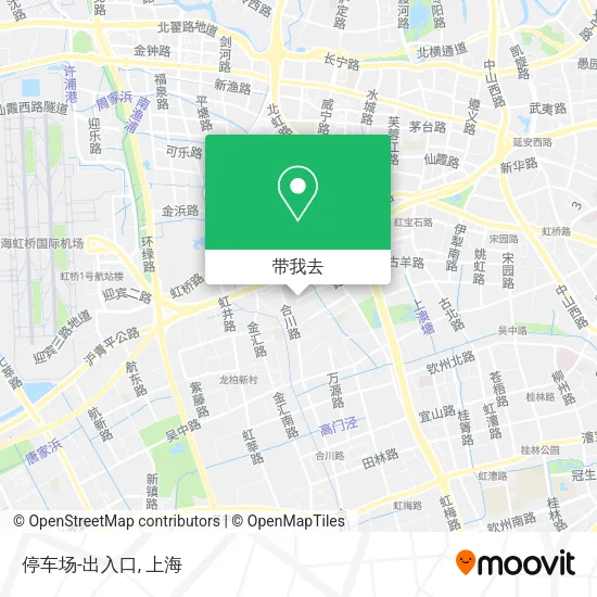停车场-出入口地图