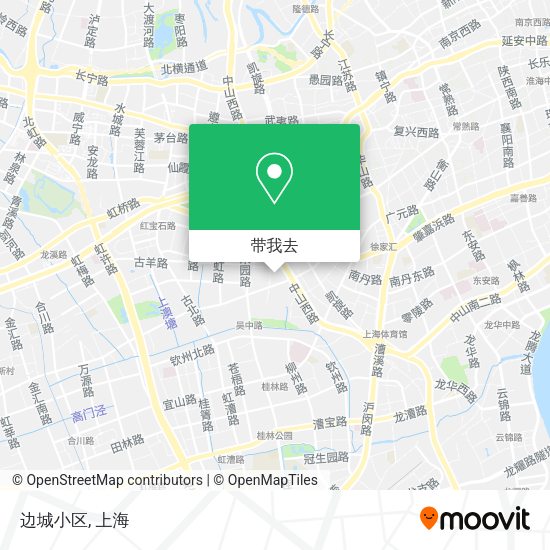 边城小区地图