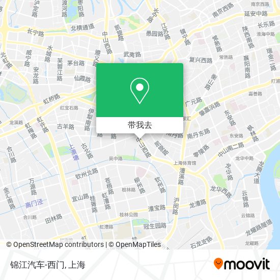 锦江汽车-西门地图