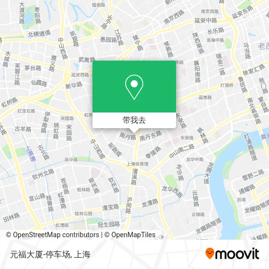元福大厦-停车场地图