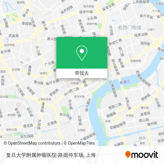 复旦大学附属肿瘤医院-路面停车场地图