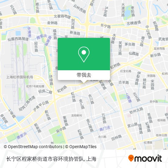 长宁区程家桥街道市容环境协管队地图