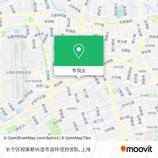 长宁区程家桥街道市容环境协管队地图