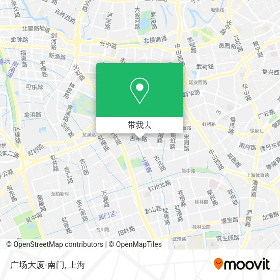 广场大厦-南门地图
