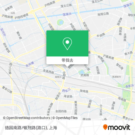 德园南路/银翔路(路口)地图