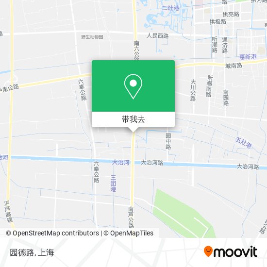 园德路地图