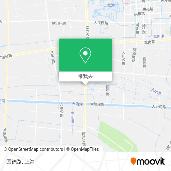 园德路地图