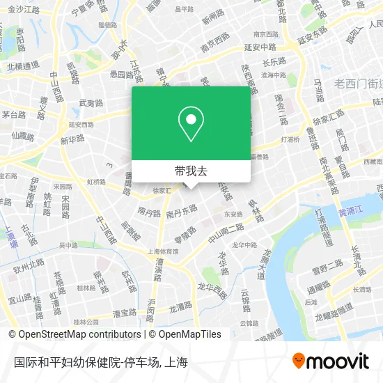 国际和平妇幼保健院-停车场地图
