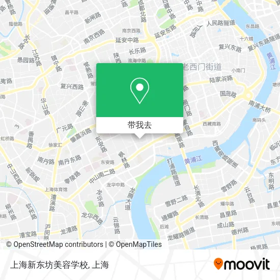 上海新东坊美容学校地图