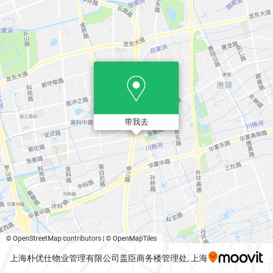 上海朴优仕物业管理有限公司盖臣商务楼管理处地图