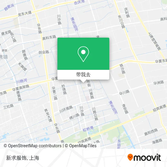 新求服饰地图