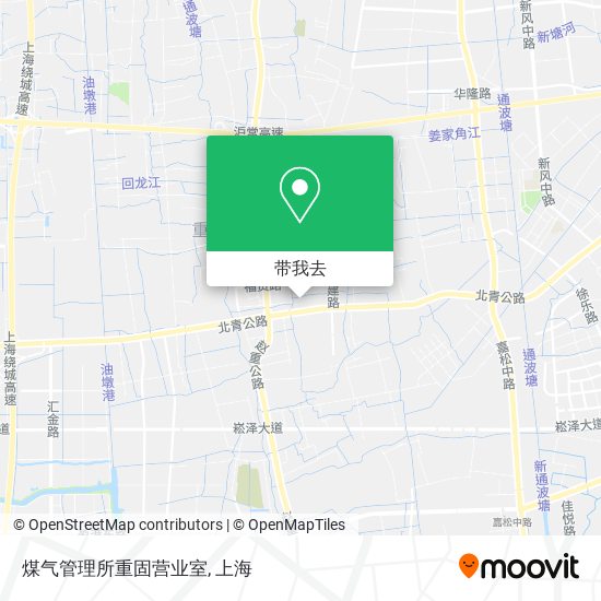 煤气管理所重固营业室地图