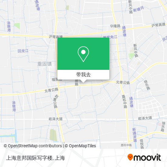 上海意邦国际写字楼地图