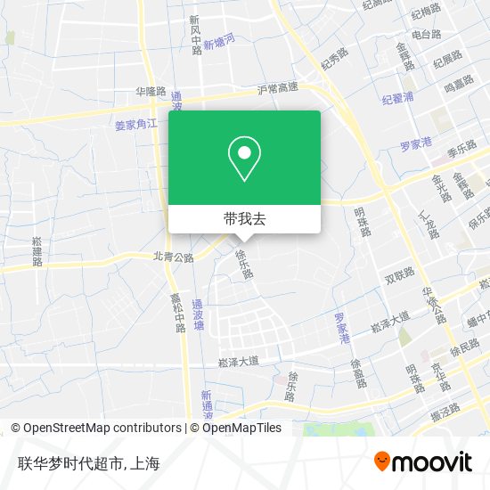 联华梦时代超市地图