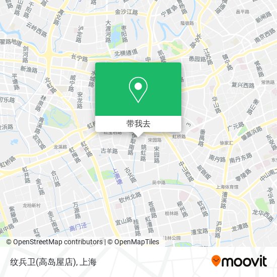 纹兵卫(高岛屋店)地图