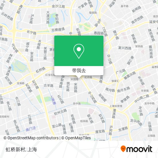 虹桥新村地图