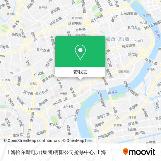 上海恰尔斯电力(集团)有限公司抢修中心地图