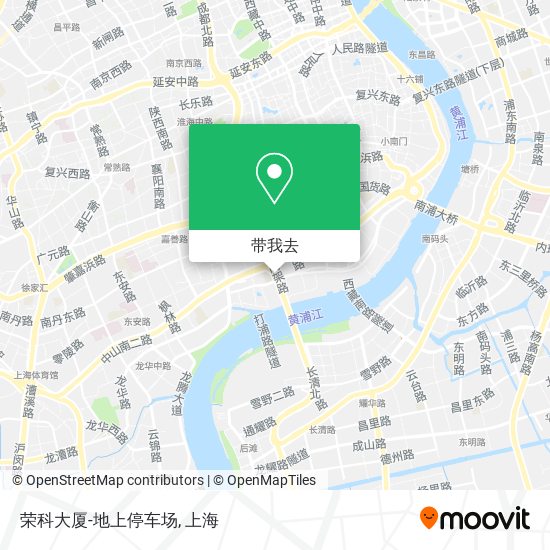 荣科大厦-地上停车场地图