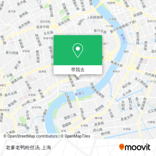 老爹老鸭粉丝汤地图