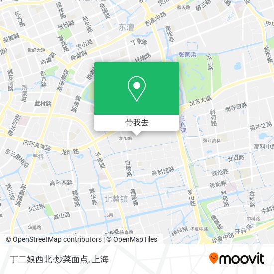 丁二娘西北·炒菜面点地图