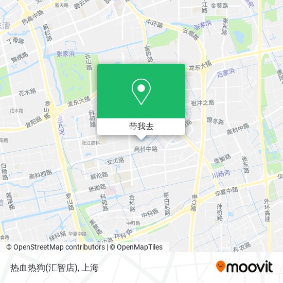 热血热狗(汇智店)地图