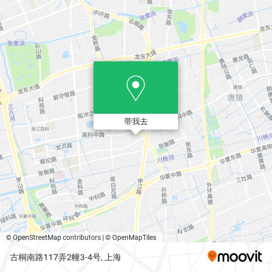 古桐南路117弄2幢3-4号地图