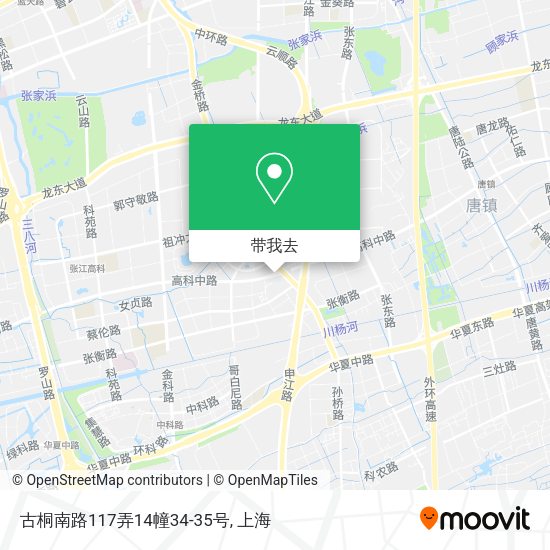 古桐南路117弄14幢34-35号地图