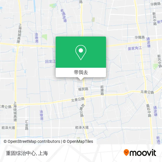 重固综治中心地图