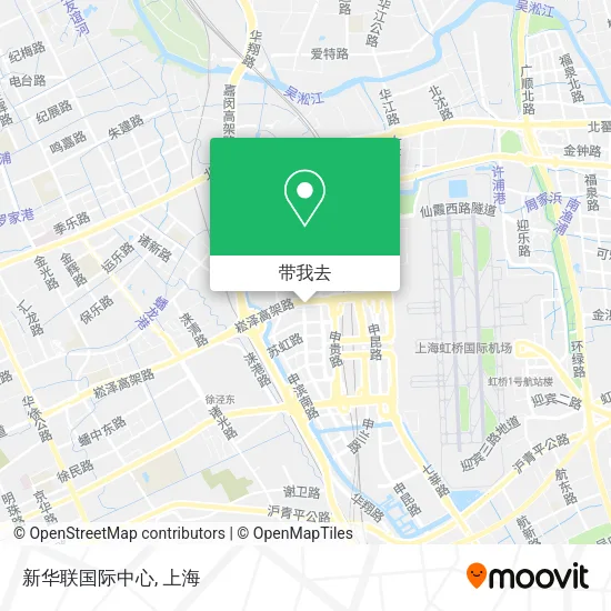 新华联国际中心地图