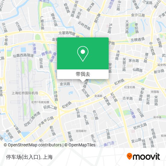 停车场(出入口)地图
