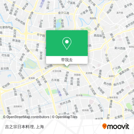 吉之宗日本料理地图
