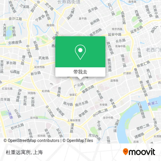 杜重远寓所地图