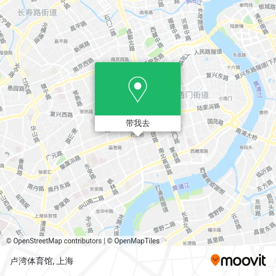 卢湾体育馆地图