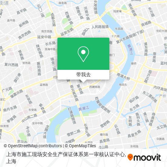上海市施工现场安全生产保证体系第一审核认证中心地图