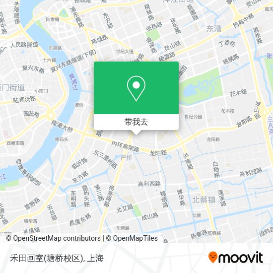 禾田画室(塘桥校区)地图