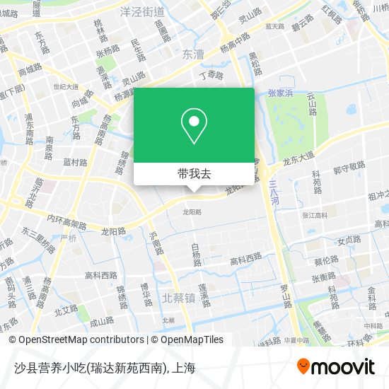 沙县营养小吃(瑞达新苑西南)地图