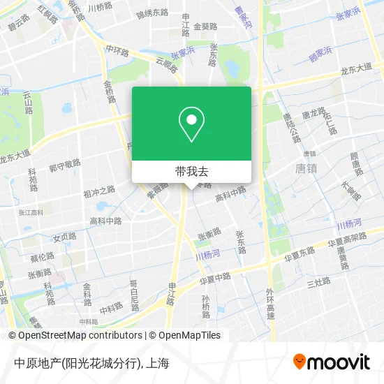 中原地产(阳光花城分行)地图