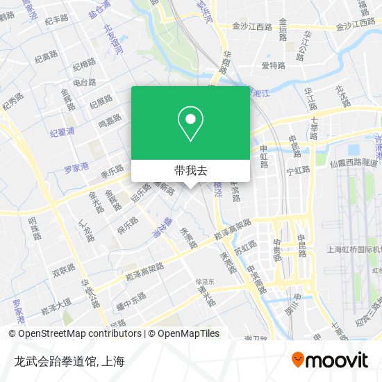 龙武会跆拳道馆地图