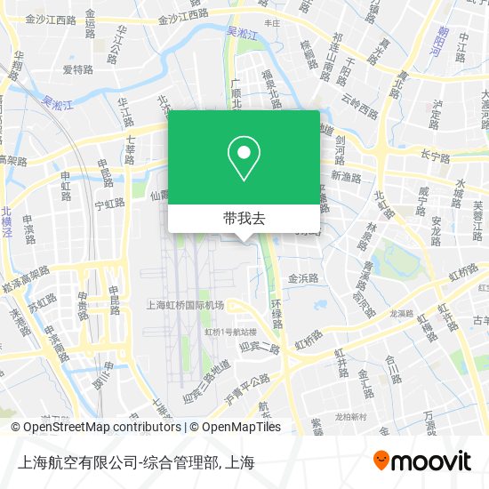 上海航空有限公司-综合管理部地图